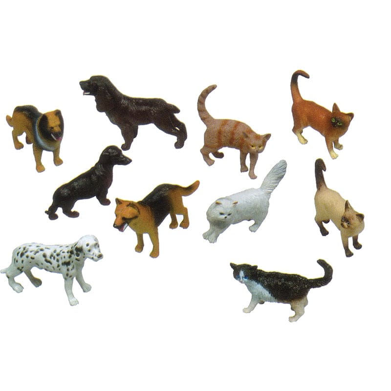 5In Pets Animal Playset Set Of 10 (Pack of 2) - Animals - Get Ready Kids