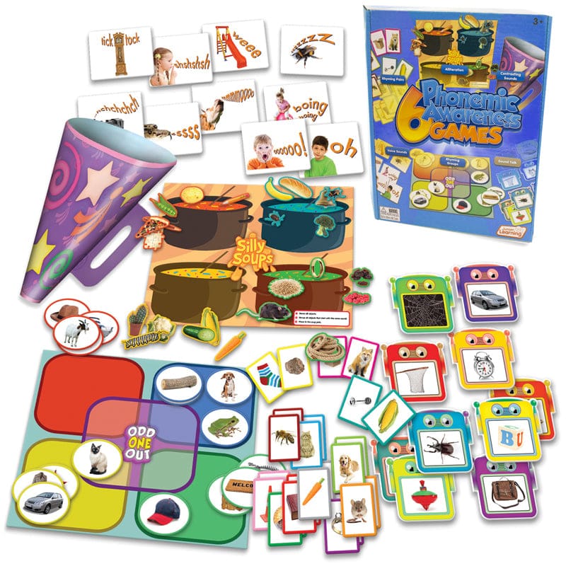 6 Phonemic Awareness Games - Language Arts - Junior Learning