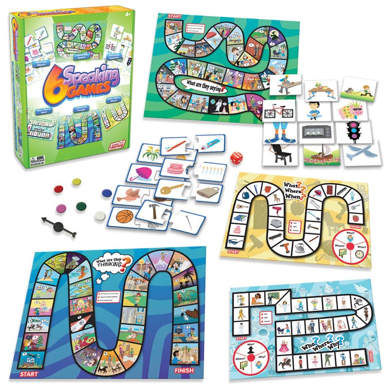 6 Speaking Games - Language Arts - Junior Learning