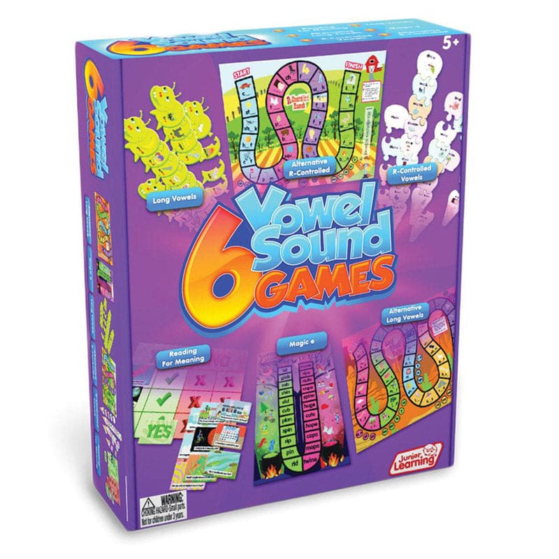 6 Vowel Sound Games - Language Arts - Junior Learning