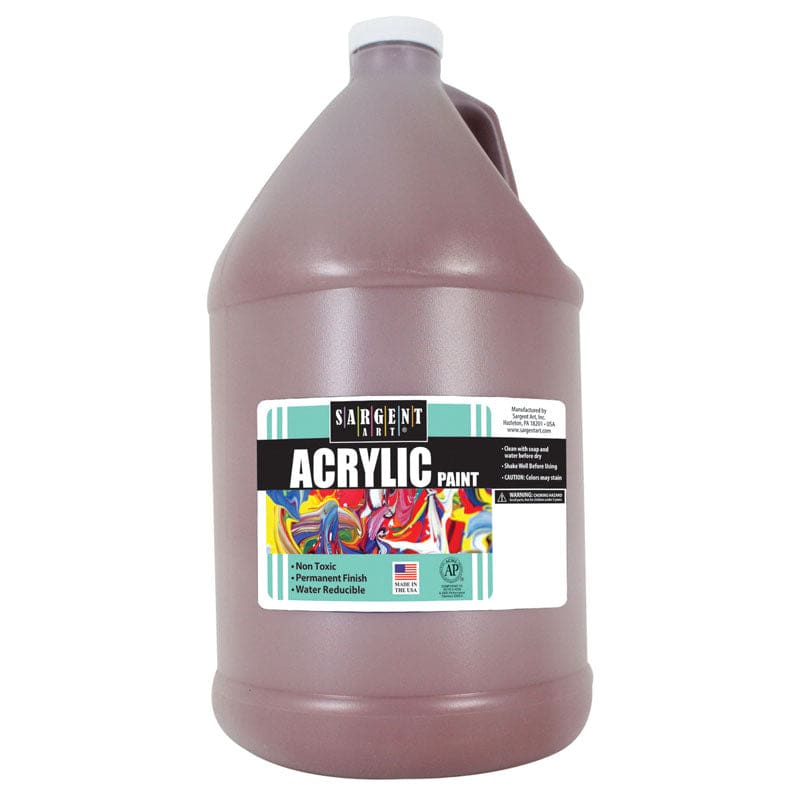 64Oz Acrylic - Brown - Paint - Sargent Art Inc.