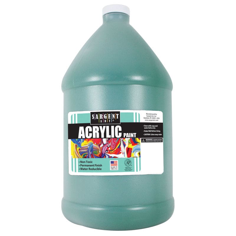 64Oz Acrylic - Green - Paint - Sargent Art Inc.