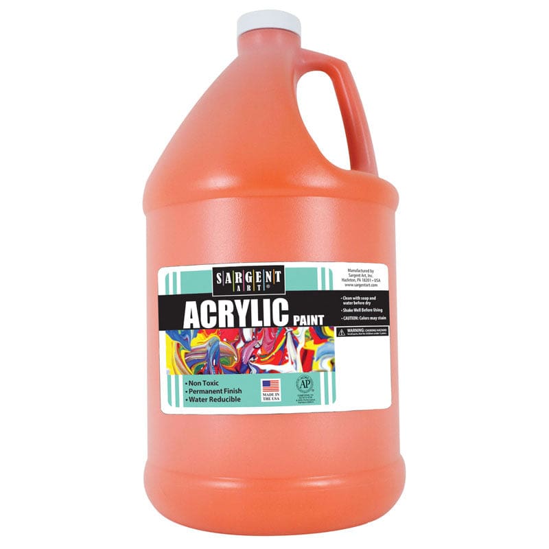 64Oz Acrylic - Orange - Paint - Sargent Art Inc.