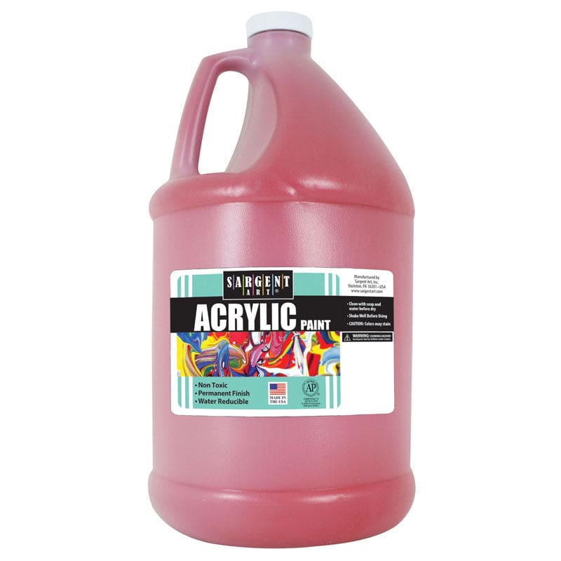 64Oz Acrylic - Red - Paint - Sargent Art Inc.