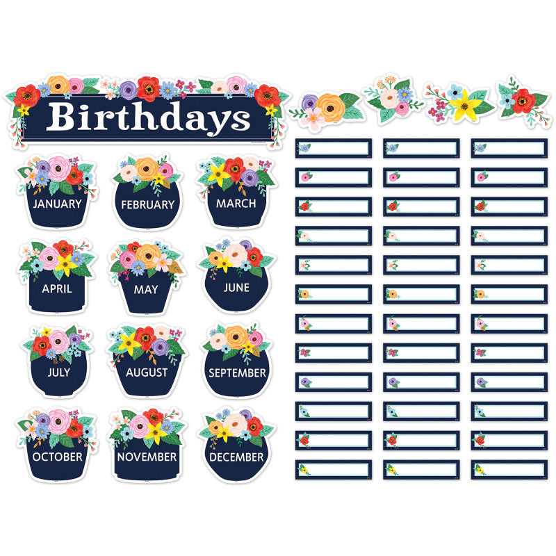 Wildflowers Birthdays Mini Bbs (Pack of 6)