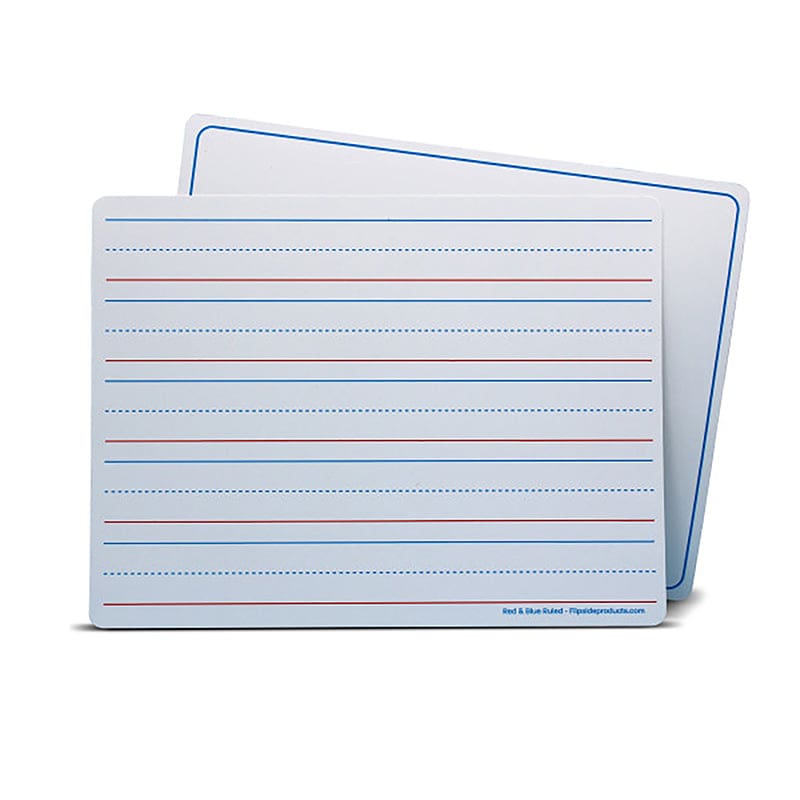 9X12 Ruld 2-Side Dryerase Mat 48/Pk - Dry Erase Sheets - Flipside