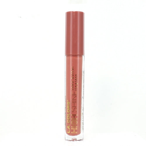 L.A. Colors High Shine Shea Butter Lip Gloss, Clear, 0.14 Oz