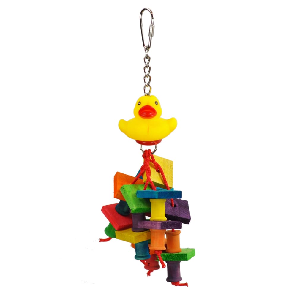 A and E Cages The Rubber Duck Monster Bird Toy - Pet Supplies - A and E