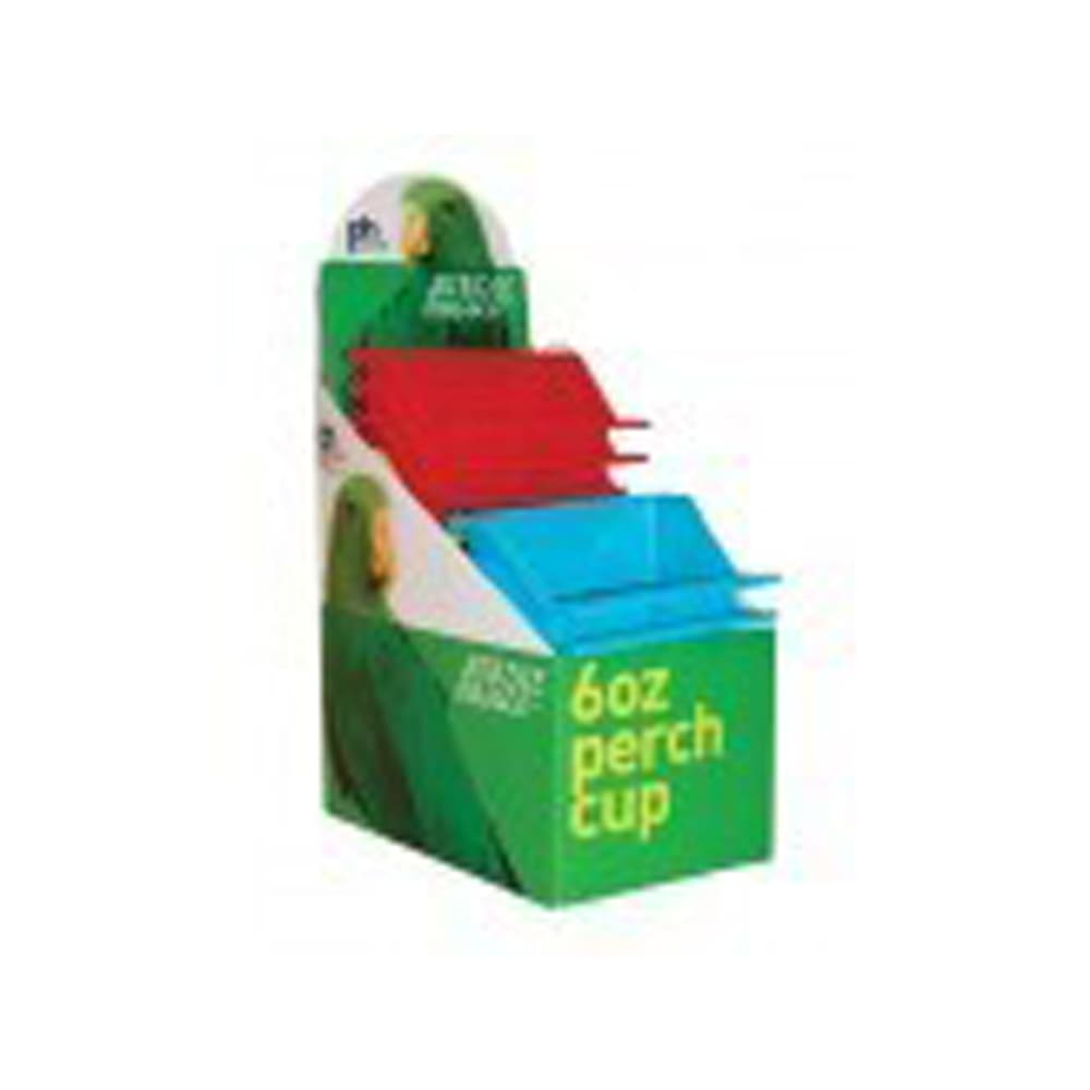 A and E Cages Universal Food and Water Cups Display 6oz 12ct - Pet Supplies - A and E