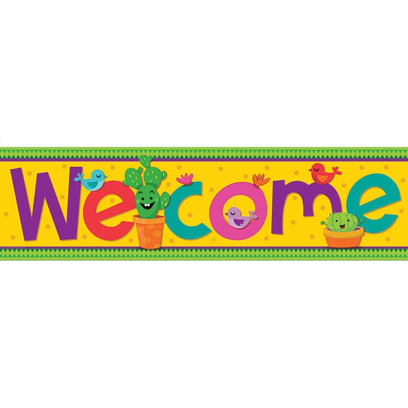 A Sharp Bunch Welcome Banners Horizontal (Pack of 10) - Banners - Eureka