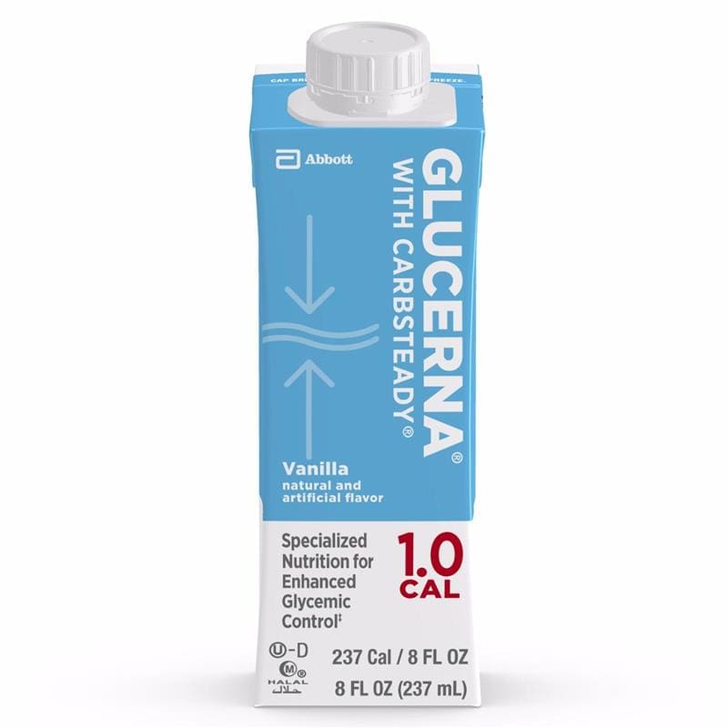 Abbott Glucerna 1.0 8 Oz. Arc Vanilla Case of 24 - Nutrition >> Nutritionals - Abbott