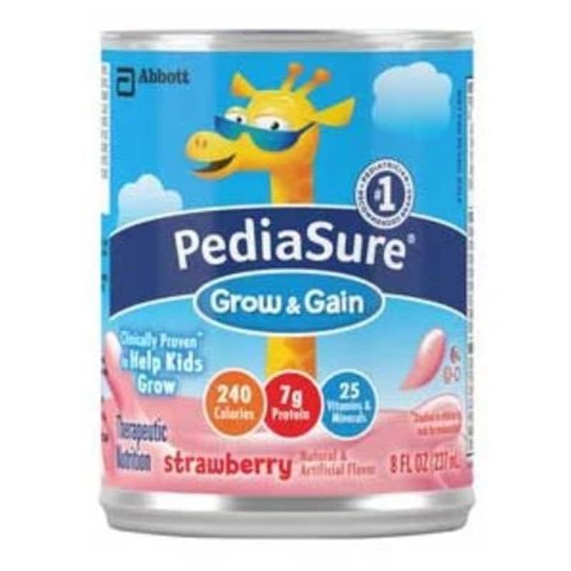 Abbott Pediasure Strawberry 8 Oz. Case of 24 - Nutrition >> Nutritionals - Abbott