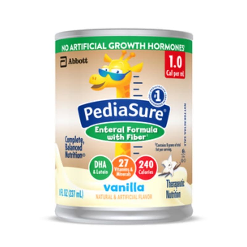 Abbott Pediasure With Fiber Enteral Form 8Oz Vanil Case of 24 - Nutrition >> Nutritionals - Abbott