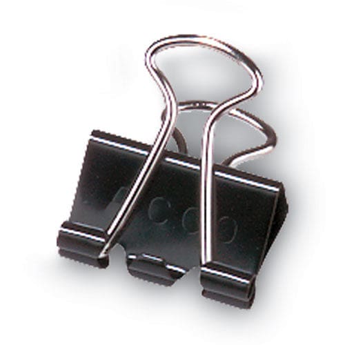 ACCO Binder Clips Mini Black/silver Dozen - Office - ACCO