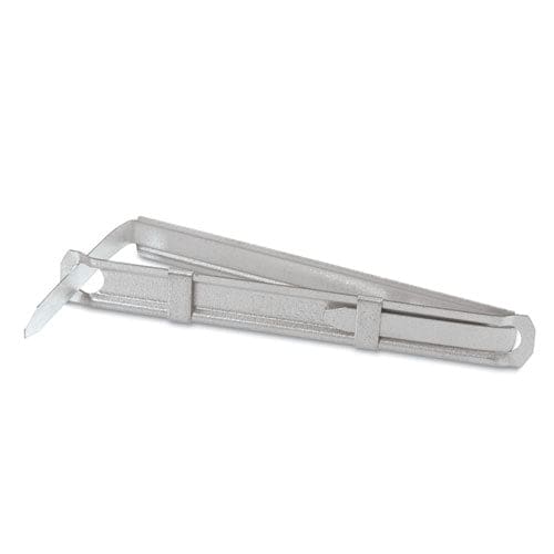 ACCO Premium Two-prong Fastener Bases 1 Capacity 2.75 Center To Center Silver 100/box - Office - ACCO
