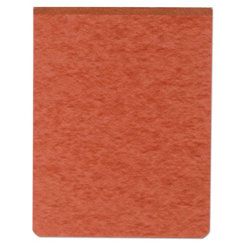 ACCO Pressboard Report Cover With Tyvek Reinforced Hinge Two-piece Prong Fastener 2 Capacity 8.5 X 11 Red/red - School Supplies - ACCO