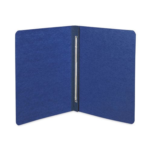 ACCO Pressboard Report Cover With Tyvek Reinforced Hinge Two-piece Prong Fastener 3 Capacity 8.5 X 11 Dark Blue/dark Blue - School Supplies