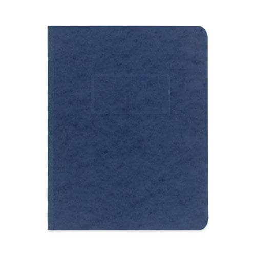 ACCO Pressboard Report Cover With Tyvek Reinforced Hinge Two-piece Prong Fastener 3 Capacity 8.5 X 11 Dark Blue/dark Blue - School Supplies