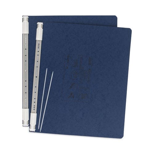 ACCO Presstex Covers With Storage Hooks 2 Posts 6 Capacity 14.88 X 11 Dark Blue - Office - ACCO