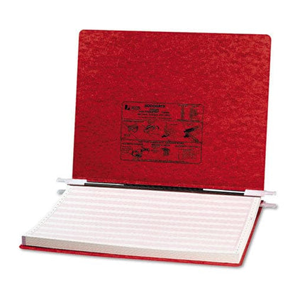 ACCO Presstex Covers With Storage Hooks 2 Posts 6 Capacity 14.88 X 11 Executive Red - Office - ACCO