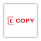 ACCUSTAMP2 Pre-inked Shutter Stamp Red Copy 1.63 X 0.5 - Office - ACCUSTAMP2®