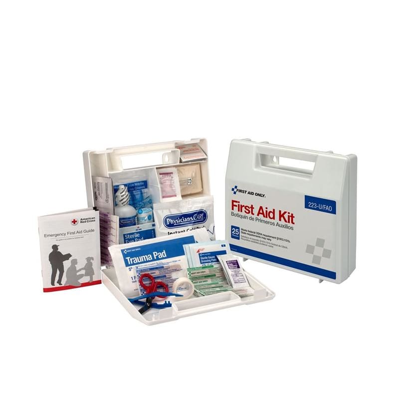 ACME United First Aid Kit 25 Person Plastic - Wound Care >> Basic Wound Care >> First Aid Kits - ACME United