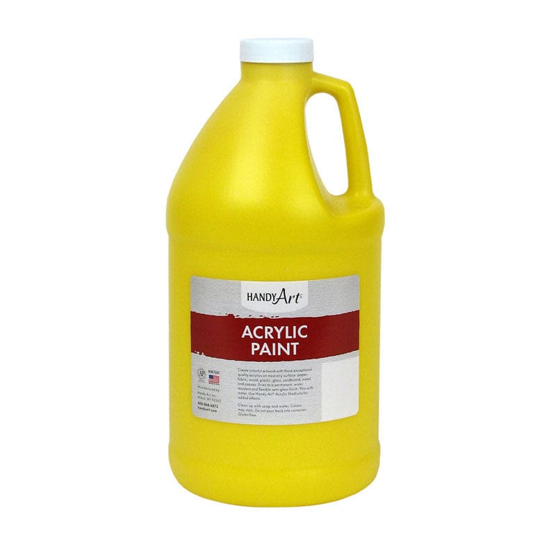 Acrylc Paint Half Gallon Chrome Ylw - Paint - Rock Paint Distributing Corp