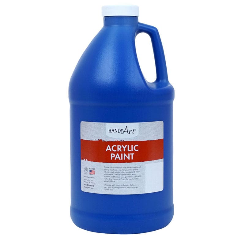 Acrylc Paint Half Gallon Ultra Blue - Paint - Rock Paint Distributing Corp