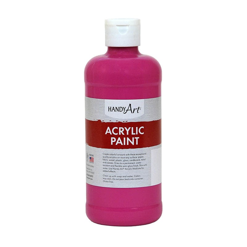 Acrylic Paint 16 Oz Magenta (Pack of 6) - Paint - Rock Paint Distributing Corp