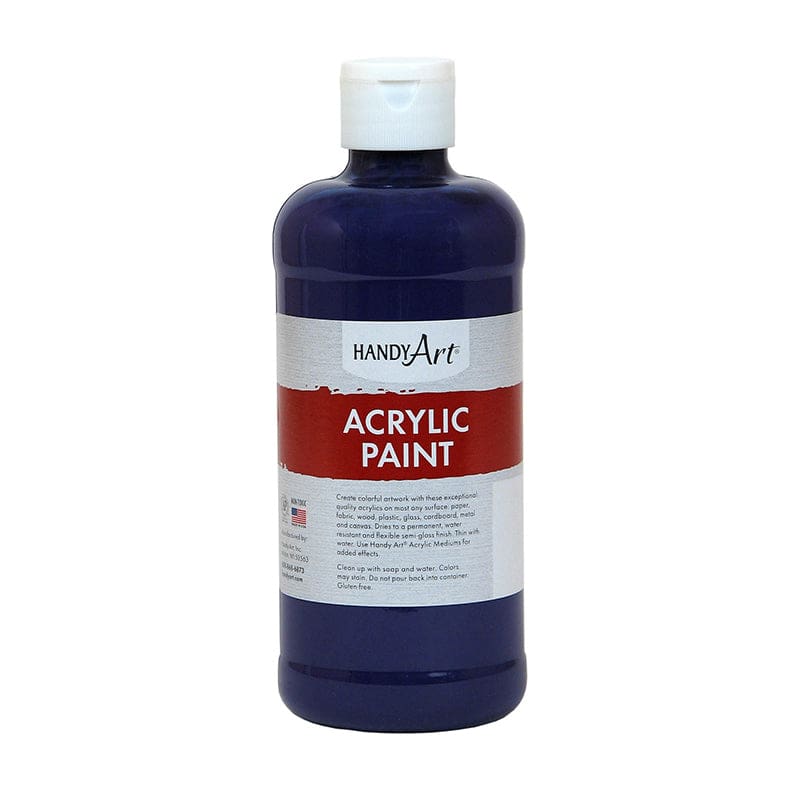Acrylic Paint 16 Oz Violet (Pack of 6) - Paint - Rock Paint Distributing Corp