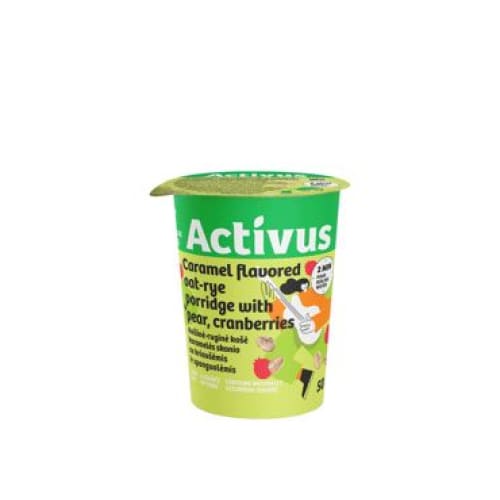 ACTIVUS Quickly Prepared Oats- Rye Porridge with Pears 1.76 oz. (50 g.) - Activus