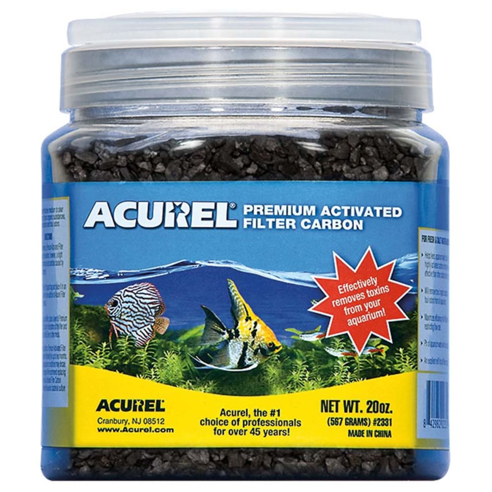 Acurel Premium Activated Carbon Filter Media 20 oz Medium - Pet Supplies - Acurel