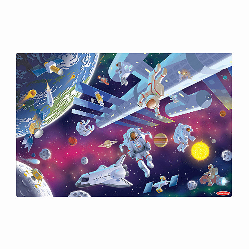 Outer Space Glow Dark Floor Puzzle