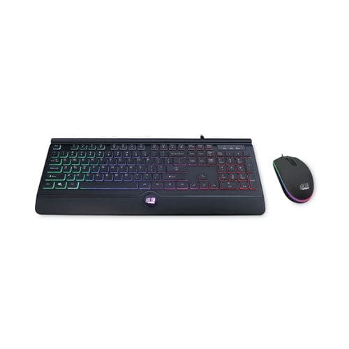 Adesso Backlit Gaming Keyboard And Mouse Combo Usb Black - Technology - Adesso