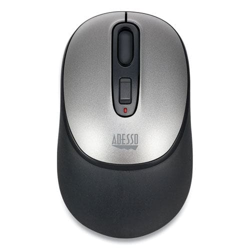Adesso Imouse A10 Antimicrobial Wireless Mouse 2.4 Ghz Frequency/30 Ft Wireless Range Left/right Hand Use Black/silver - Technology - Adesso