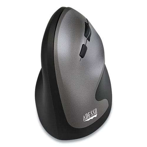 Adesso Imouse A20 Antimicrobial Vertical Wireless Mouse 2.4 Ghz Frequency/33 Ft Wireless Range Right Hand Use Black/granite - Technology -