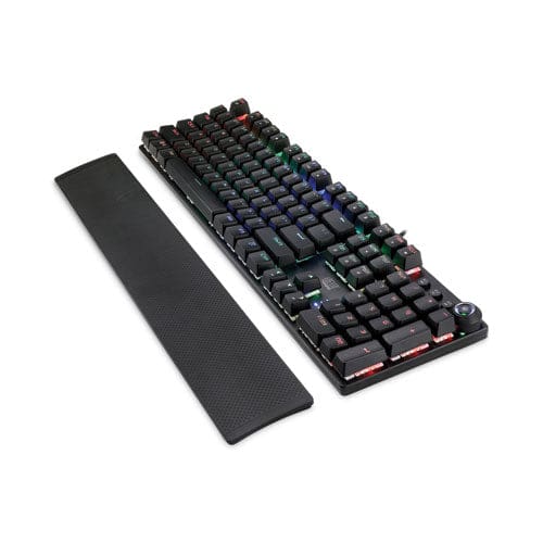 Adesso Rgb Programmable Mechanical Gaming Keyboard With Detachable Magnetic Palmrest 108 Keys Black - Technology - Adesso