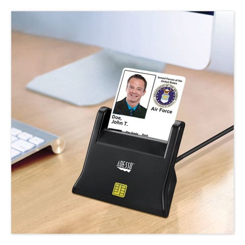 Adesso Scr-300 Smart Card Reader Usb - Technology - Adesso