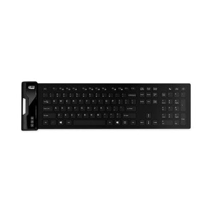 Adesso Slimtouch 232 Antimicrobial Waterproof Flex Keyboard 120 Keys Black - Technology - Adesso