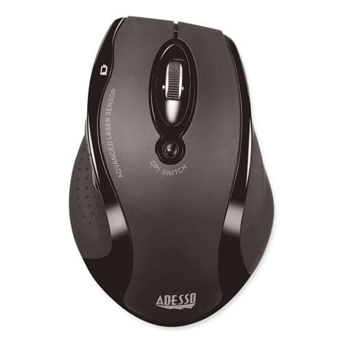 Adesso Wkb1500gb Wireless Ergonomic Keyboard And Mouse 2.4 Ghz Frequency/30 Ft Wireless Range Black - Technology - Adesso