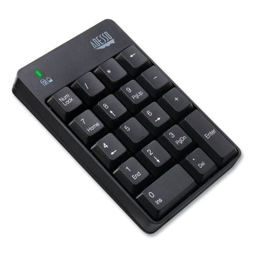 Adesso Wkb6010ub Wireless 18-key Numeric Usb Keypad Black - Technology - Adesso