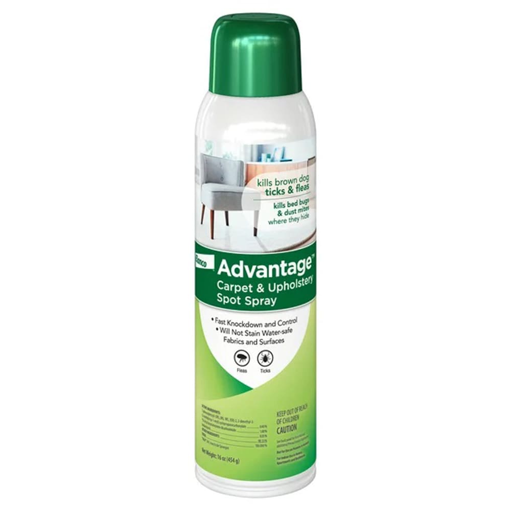 Advantage Carpet Upholstery Spot Spray 16oz - Pet Supplies - Advantage