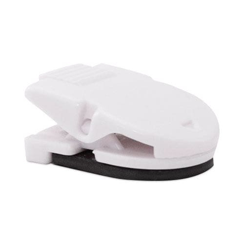 Advantus Magnetic/adhesive Clips 0.25 Jaw Capacity White 20/box - Office - Advantus