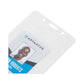 Advantus Pvc-free Badge Holders Vertical Clear 3.5 X 5.13 Holder 3.13 X 4.13 Insert 50/pack - Office - Advantus