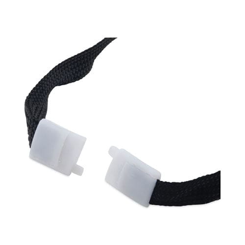 Advantus Recycled Breakaway Lanyard Plastic J-hook Fastener 36 Long Black 10/box - Office - Advantus