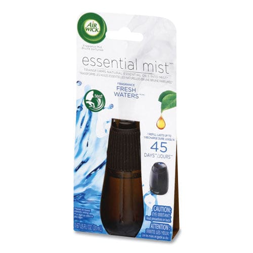 Air Wick Essential Mist Refill Fresh Water Breeze 0.67 Oz Bottle 6/carton - Janitorial & Sanitation - Air Wick®