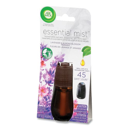 Air Wick Essential Mist Refill Lavender And Almond Blossom 0.67 Oz Bottle - Janitorial & Sanitation - Air Wick®