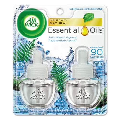 Air Wick Scented Oil Refill 0.67 Oz Apple Cinnamon Medley 2/pack 6 Packs/carton - Janitorial & Sanitation - Air Wick®