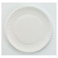 AJM Packaging Corporation White Paper Plates 6 Dia 100/pack 10 Packs/carton - Food Service - AJM Packaging Corporation