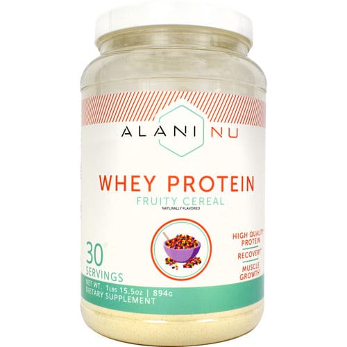 Alani Nu Whey Protein, Fruity Cereal - 15.5 oz